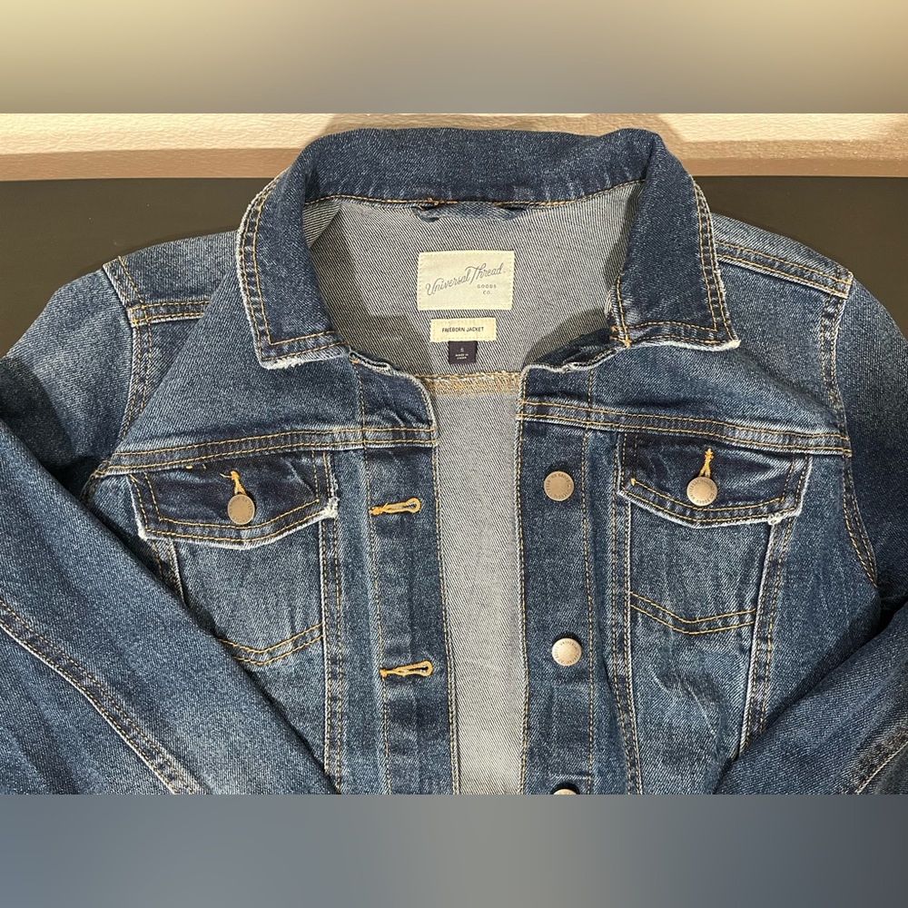 Universal Thread Blue Denim Jacket - Picture 3 of 4